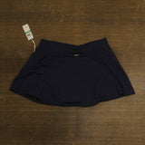 Anne Cole Womens Soft Wide Band Swim Skirt Bikini Bottom MYMB41401 Navy Blue L