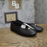 A New Day Charlie Embellish Faux Leather Flats 95142239 Black 7.5M