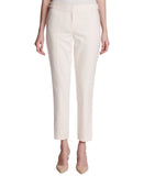 Calvin Klein Womens Straight Leg Button Detail Ankle Pants S82PB964 Pink 12