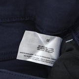 Gloria Vanderbilt Womens Pull On Wide Leg Cropped Pants 1797444 Navy Blue 12
