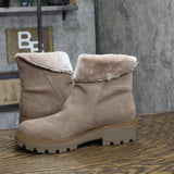 Baretraps Wyoming Suede Ankle Winter Hiking Boots BT28506 Taupe Brown 7.5M