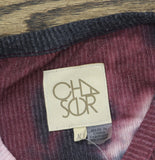 Chaser Womens Maternity Pullover Sweatshirt P8001286 Purple Tie Dye M
