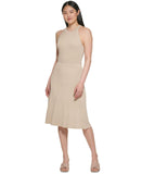 Calvin Klein Women's Sweater Knit Halter Dress M2FO6762
