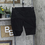 DG2 by Diane Gilman Womens Classic Stretch Pull-On Bermuda Short Black PM