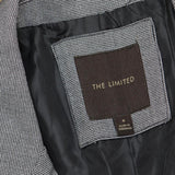 The Limited Womens 3 Button Peplum Blazer Jacket 1667e674335923 Black Multi S