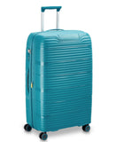 Delsey Paris Dune Hardside Spinner Suitcase Luggage Teal Blue 31" Large Check In