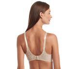 Bali Womens Lace and Smooth Underwire Bra 3432 Nude Brown 36D