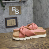 Sam & Libby Astrid Slide Sandal with Knotted Bow J5046F4 Pink Lily 8.5M