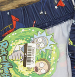Intimo and Morty Mens Christmas Sleep Tossed Print Pajama Pants Blue Multi XL
