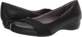 Lifestride Womens Pull On Dylan Flats 167634e4a7dc1b Black 12W