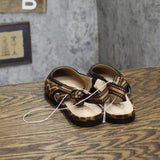 A New Day London Lace Slingback Bow Flats 94303556 Cheetah Brown Multi 7.5M