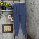 State Of Day Womens Jogger Pajama Pants 100180166MS Diamond Geo Blue M