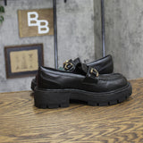 Wild Fable Womens Slip On Platform Loafers Black 5.5M