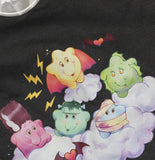 Care Bears Halloween Short Sleeve Graphic Boyfriend T-Shirt Black Multi XL