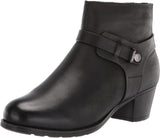 Propet Women's Leather Ankle Boots WFX175L Black 8W
