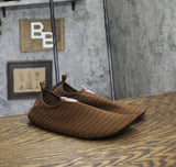 X Ray Mens Atlas Round Toe Slippers XRW3186-BROWN-10-LS Brown 10