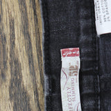 Levi's Vintage Y2K 512 Perfectly Slimming Stretch Jeans Black Wash 12 Misses