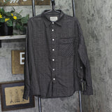 Carrer Mens Beck Snap Western Shirt 10003212SNAPSHIR Brown Multi XL