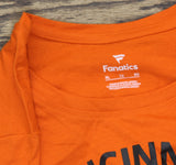 Fanatics Mens Cincinnati Bengals NFL Graphic T-Shirt Tee Orange XL