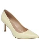 On 34th Womens Mariahh Pointed Closed Toe Stiletto Pump Heels Yellow 6.5M