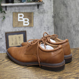 Goodfellow & Co Mens Leo Dress Shoes Lace Up Loafer 94566330 Brown 9.5M