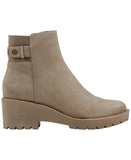 Giani Bernini Womens Vedaa Zip Wedge Bootie 10017765100 Mushroom Brown 5.5M