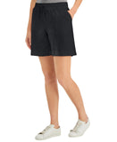 Karen Scott Womens Pull-On Knit Shorts 100113555MS Black XXL