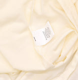 Ny Collection Embellished Neck Wide Cuff Knit Blouse Pristine Off White XL