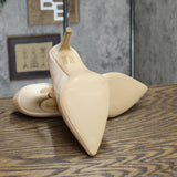 Journee Collection Womens Sidney Pump Heels Shoes Ivory Off White 8.5M