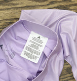 Adidas Little Girls Shimmer Athletic Leggings Pants Lavender Purple 5
