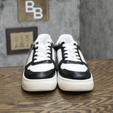 Wild Fable Womens Lola Lace-Up Sneakers with Memory Foam Insole Black White 8.5M