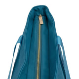 Badgley Mischka Bag Lightweight Packable Travel Tote Bag Aqua Blue One Size