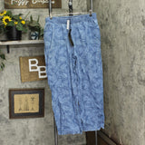 Dg2 by Diane Gilman SoftCell Denim Wide-Leg Pants 697542 Midtone Palm Blue XL