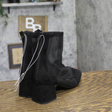 A New Day Womens Celaena Memory Foam Insole Mesh Ankle Boots Booties Black 7M