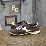 Universal Thread Skyler Jogger Sneakers Double Lace Low Top Brown Multi 6M
