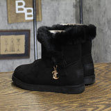 Juicy Couture Faux Fur Lined Bow Winter Boots KODAK Black 13