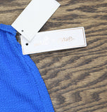 Salt + Cove Juniors Rib Scrunch Cover-up Skirt SC251008CB Cosmic Cobalt M