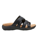 Easy Spirit Womens Westly Strappy Toe Loop Slide Sandals SEWESTLY3 Black 9M