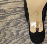 Journee Collection Womens Comfort Foam Greer Sandals Heels Black 9.5M