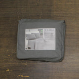 Nanshing Irina 4-Piece Faux Bamboo Cooling Sheet Set Irina4-Q-DGRY Gray Queen