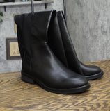 A New Day Womens Hope Wide Calf Tall Boots 90974972 Black 8M-WC