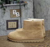 Universal Thread May Faux Suede Booties with Memory Foam Insole Tan Brown 11M