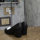 Easy Street Womens Proper Block Heel Pumps PROPER Black 6.5W
