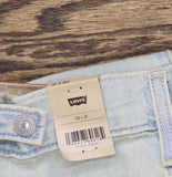 Levi's Womens High-Rise Cinch Baggy Jeans Zip Fly 94417177 On Blast Blue 26X31