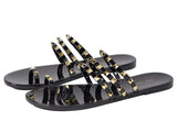 Nine West Women's CARTEE Slide Sandal WNCARTEE3 Black 8M