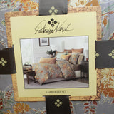 Patricia Nash Italian Pheasant 3-pc. Reversible Comforter Set Orange Multi Queen