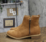 Universal Thread Womens Brenna Ankle Boots with Memory Foam Insole Tan Brown 10M