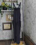 Universal Thread Women's Square Neck Belted Overalls 78453048 Gray XS