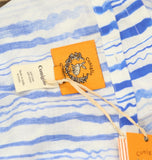 Coniglio Palm Beach Blend Adjustable Cover Up Pareo Wiggle Stripe Blue