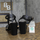 A New Day Womens Block Sal Heels 83821257 Black 8.5M